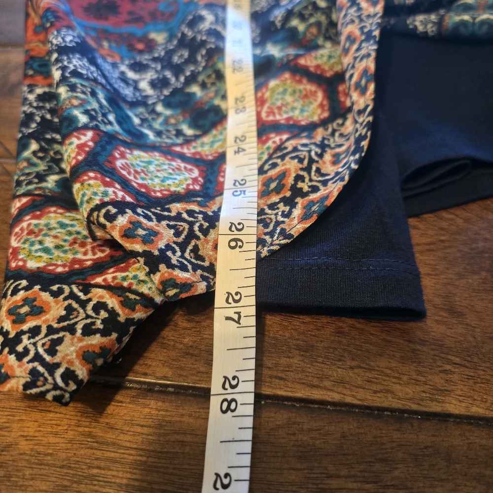 Ruby Rd Mandala Print Tunic Top Boho Colorful V-N… - image 11